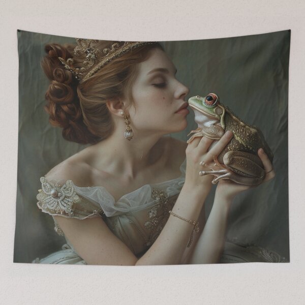 Item preview, Princess and the frog designed and sold by Chemystudioart.