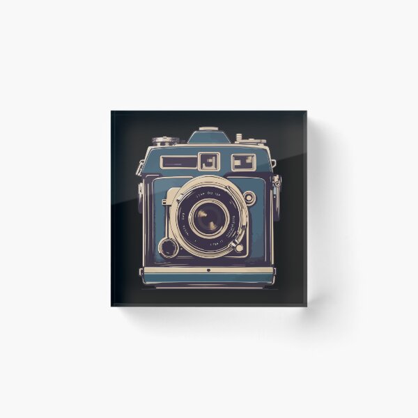Artikelvorschau, Vintage Fotokamera Aesthetic Retro Fotoapparat entworfen und verkauft von LuminOrb.