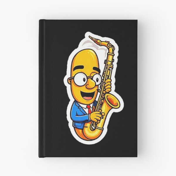 Item preview, Genie in the Baritone Saxophone. designed and sold by Giulivo Store Graphic.