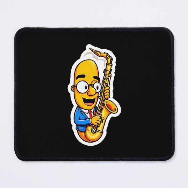 Item preview, Genie in the Baritone Saxophone. designed and sold by Giulivo Store Graphic.