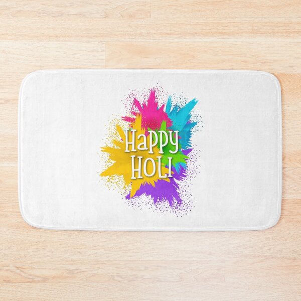 Item preview, HAPPY HOLI festival of colours light colourful paint gulal designed and sold by w1ckerman.