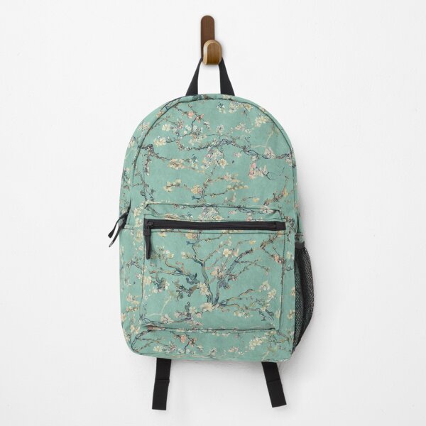 Item preview, Vincent Van Gogh Almond Blossom on Mint Green Background designed and sold by Delinda Graphic Studio.