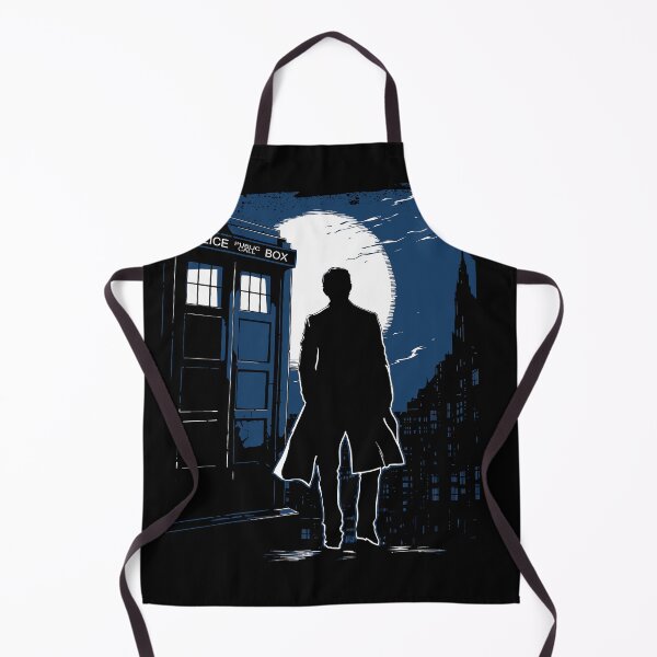 Item preview, Police Phone Box at Midnight designed and sold by NianderQuinn.