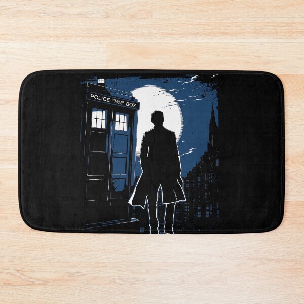 Item preview, Police Phone Box at Midnight designed and sold by NianderQuinn.