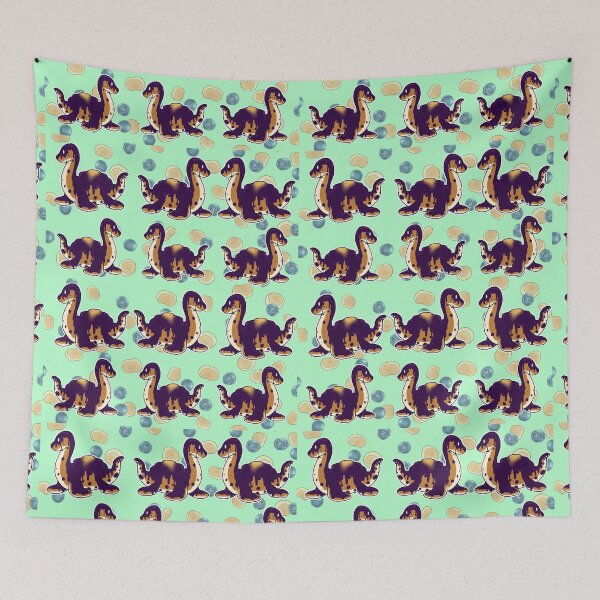 Item preview, Blueberry Plesiocakeysaurus Shortstack Dino Design designed and sold by AionK.