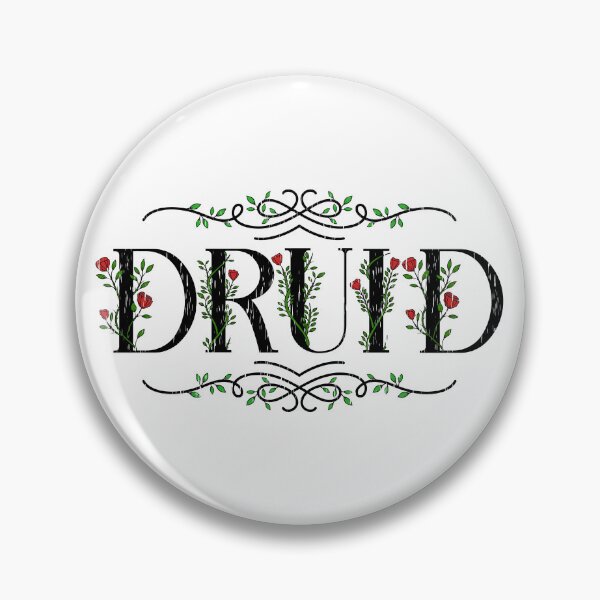 Item preview, Druid Vintage Sign designed and sold by wolfkin-design.