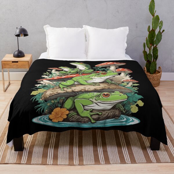 Item preview, Frog Streetwear Aesthetic Vintage Design designed and sold by LuminOrb.