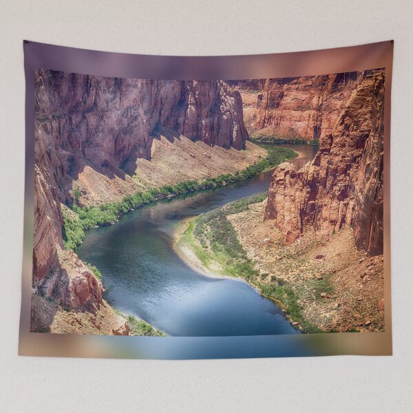 Artikelvorschau, Der Colorado River durch den Glen Canyon entworfen und verkauft von Kathy Weaver.