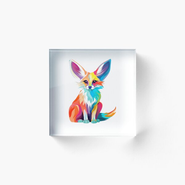 Item preview, Colorful Pop Art Fennec Fox designed and sold by Ripper19.