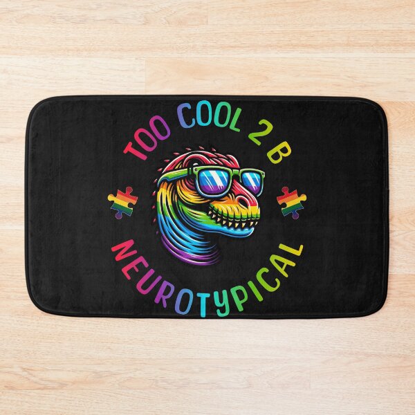 Item preview,  Autism Awareness Dinosaur Too Cool To Be Neuro Typical  designed and sold by ZeptepiTrends.