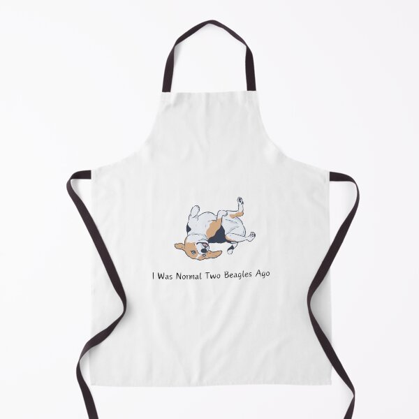 Item preview, Beagle owner gift: I was normal two beagles ago. Back-rolling Cute beagle illustration designed and sold by HappyNoireArt.