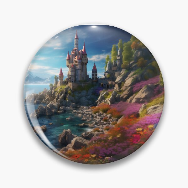 Item preview, Enchanted Seaside Castle: Floral Cove designed and sold by Smart Art 42.
