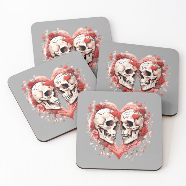 Item preview, Skulls Heart designed and sold by Digiheart.