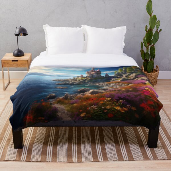 Item preview, Castillo costero encantado: Cala Floral designed and sold by Smart Art 42.