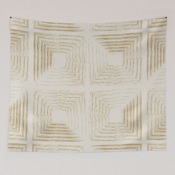 Item preview, Playing with geometry: boho macrame square designed and sold by PerlaDesignArt.