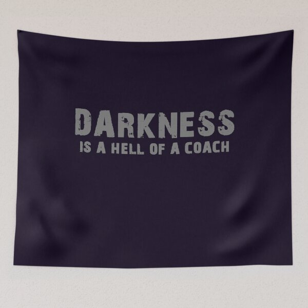 Item preview, Darkness Is a Hell Of a Coach, Coach Workout or Gym,Best coach quote , designed and sold by STREET  STORE.