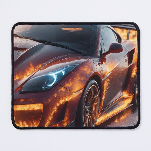 Item preview, Fiery Sports Car designed and sold by Geek-Girl-Art.