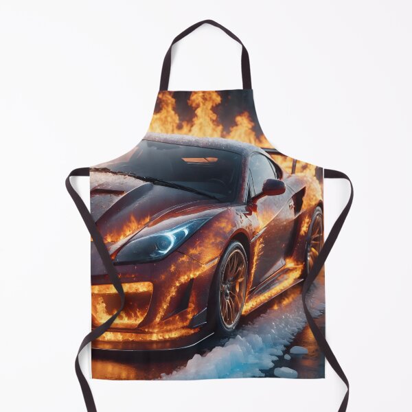 Item preview, Fiery Sports Car designed and sold by Geek-Girl-Art.