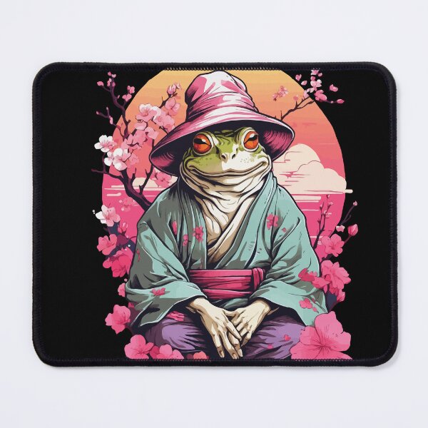 Item preview, Vaporwave Aesthetic Vintage Frog Streetwear designed and sold by LuminOrb.