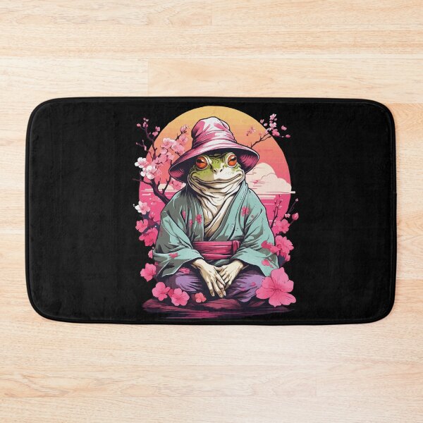 Item preview, Vaporwave Aesthetic Vintage Frog Streetwear designed and sold by LuminOrb.