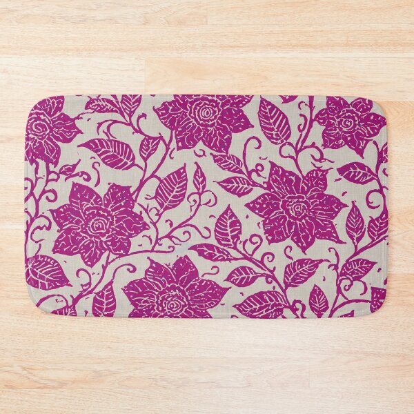 Item preview, Boho Floral Pattern Pink designed and sold by tonymagnerart.