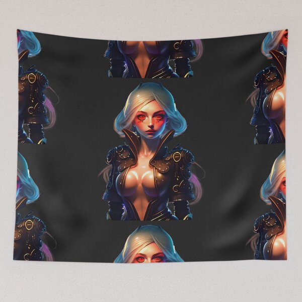 Item preview, Space Girl "Dunkell" designed and sold by Chubuter.