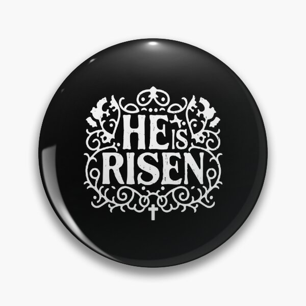 Artikelvorschau, HE IS RISEN resurrection redemption faith joy easter salvation entworfen und verkauft von w1ckerman.