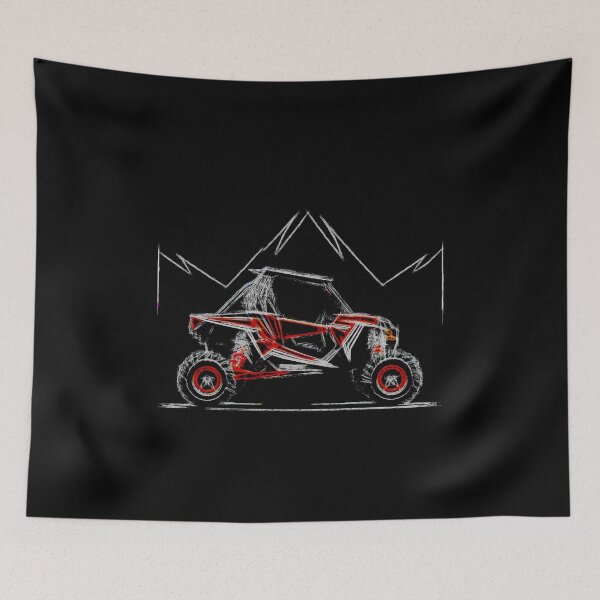 Item preview, RZR UTV Side X Side off road Sketch graphic art designed and sold by grmcclure.