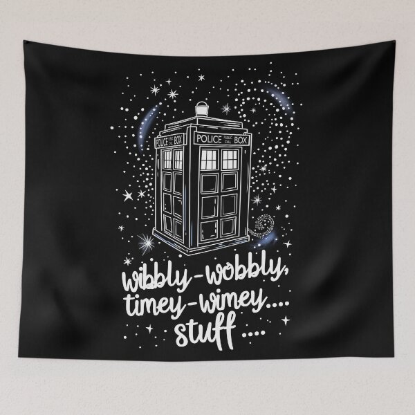 Item preview, Wibbly Wobbly Timey Wimey designed and sold by NianderQuinn.