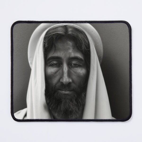 Item preview, Jesus of Nazareth Copied from Shroud of Turin designed and sold by ShroudFaceAI.