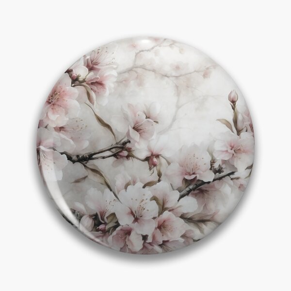 Item preview, Vintage Bloom: Watercolor Painting of Cherry Blossom Tree Branch in Spring designed and sold by Sergey Sedunov.