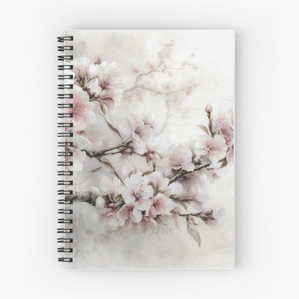Item preview, Vintage Bloom: Watercolor Painting of Cherry Blossom Tree Branch in Spring designed and sold by Sergey Sedunov.