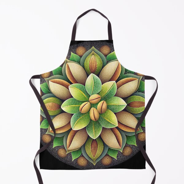Item preview, Mandala Of Pistachio Round designed and sold by Lelijo.