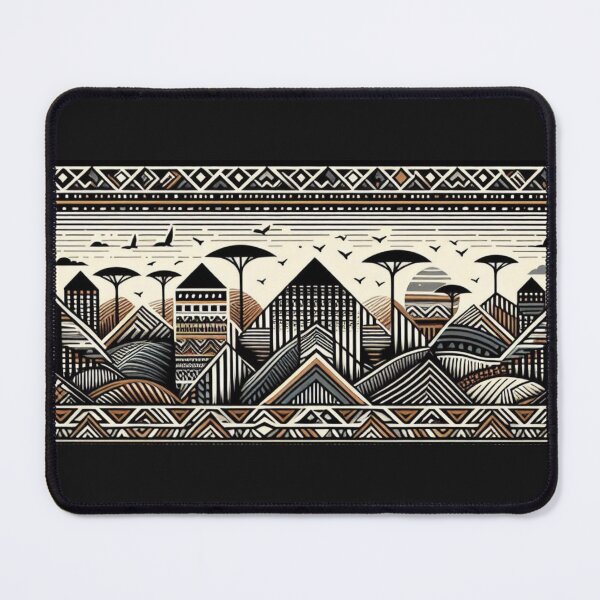 Item preview, Pattern ; Tribal Print Mountain designed and sold by PatternInArt.