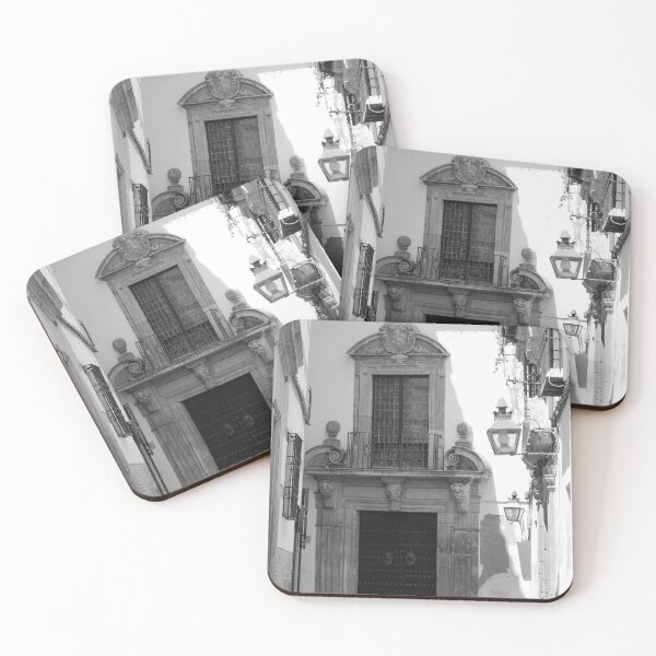 Item preview, Oldtown Alleys Door Cordoba Black and White Vertical designed and sold by eddiebarronshop.