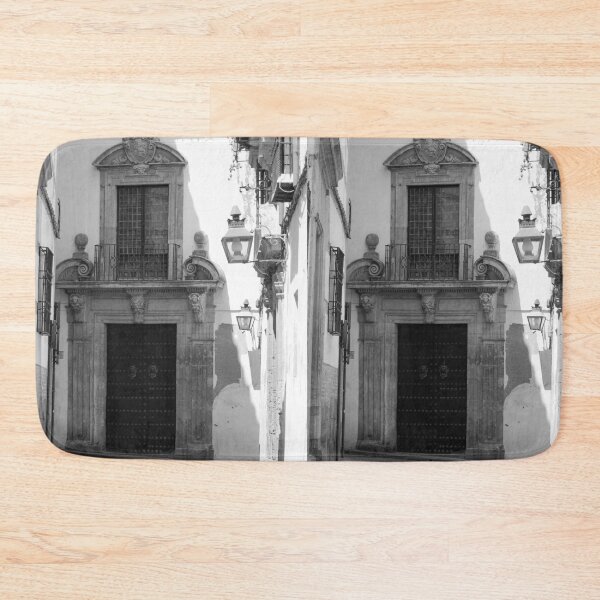 Item preview, Oldtown Alleys Door Cordoba Black and White Vertical designed and sold by eddiebarronshop.