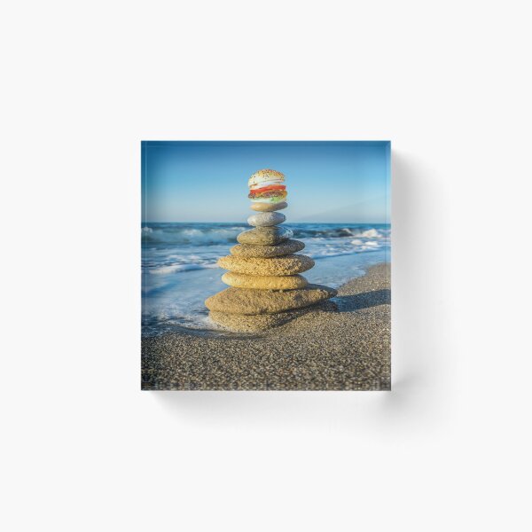 Item preview, Balanced Beach Burger designed and sold by Surreallytee.