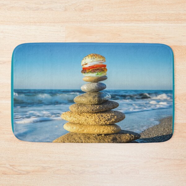 Item preview, Balanced Beach Burger designed and sold by Surreallytee.