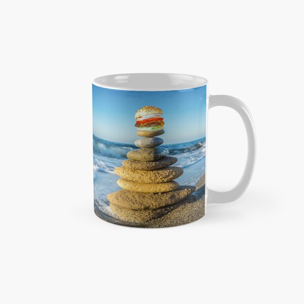 Item preview, Balanced Beach Burger designed and sold by Surreallytee.
