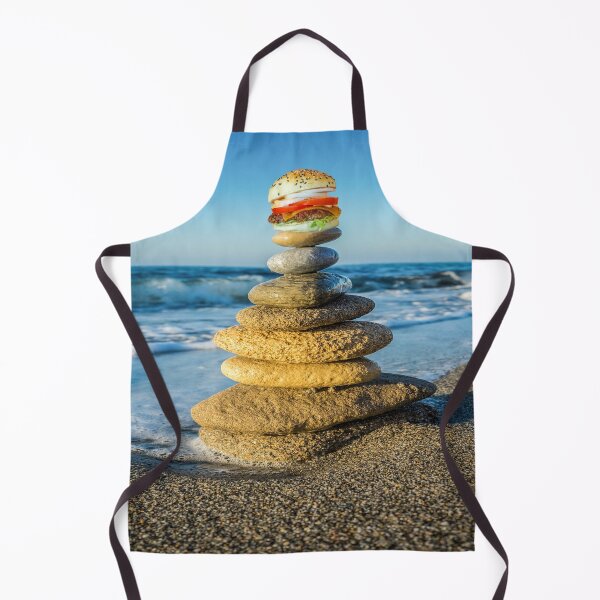 Item preview, Balanced Beach Burger designed and sold by Surreallytee.