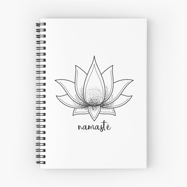 Item preview, Namasté lotus flower, symbol of purity, resilience designed and sold by Audrey Janvier | AJD.