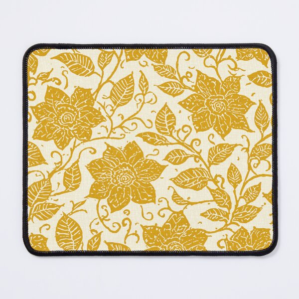 Item preview, Boho Floral Pattern Yellow designed and sold by tonymagnerart.