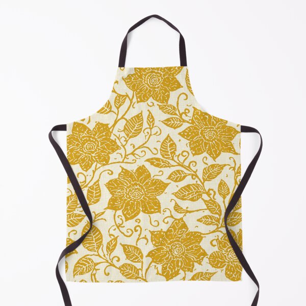 Item preview, Boho Floral Pattern Yellow designed and sold by tonymagnerart.