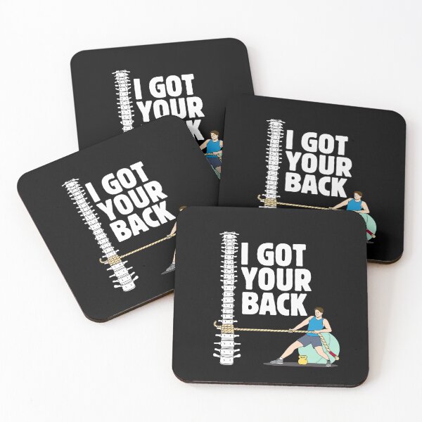 Item preview, I Got Your Back - Back Pain (Backache) Funny Gifts For Physiotherapists And Chiropractors designed and sold by iX-Physio.