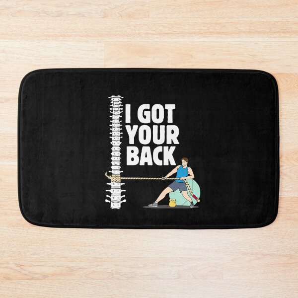 Item preview, I Got Your Back - Back Pain (Backache) Funny Gifts For Physiotherapists And Chiropractors designed and sold by iX-Physio.