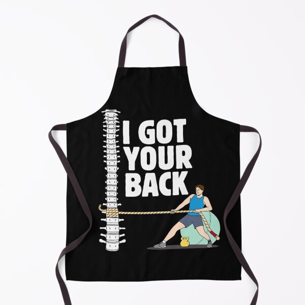 Item preview, I Got Your Back - Back Pain (Backache) Funny Gifts For Physiotherapists And Chiropractors designed and sold by iX-Physio.