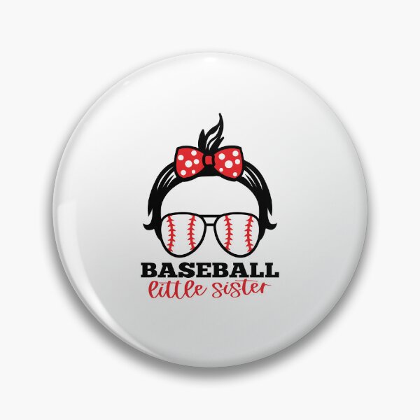 Item preview, Little Sister Baseball Toddler Girl Baseball designed and sold by clothesy7.
