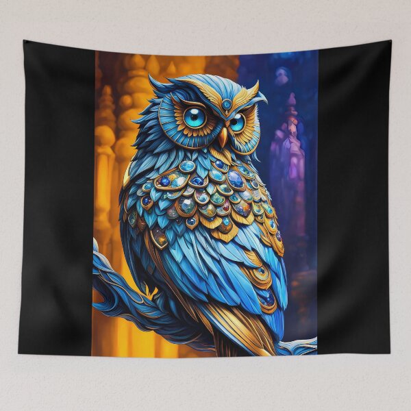 Item preview, Crystal Owl, Ai Generated Art  designed and sold by ACC .