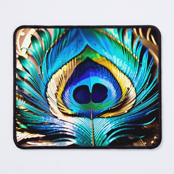 Item preview, Abstract Peacock Feather Pattern designed and sold by TheArtOfPat.