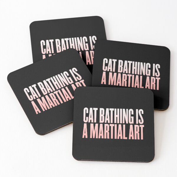 Item preview, Cat bathing is a martial art v.2 designed and sold by x1brett.